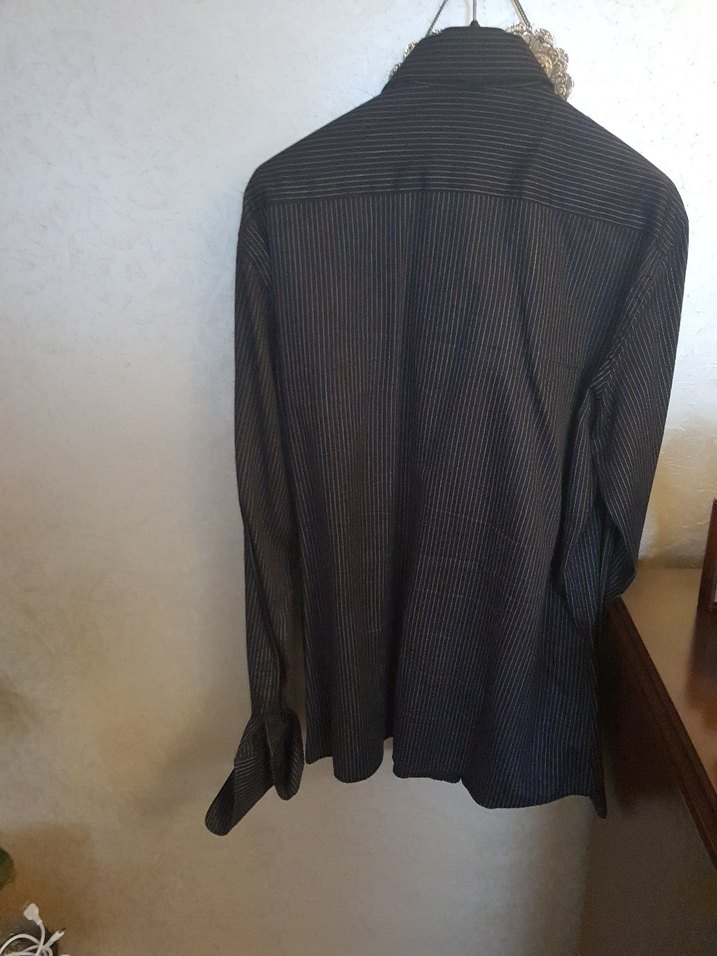 Erkek Siyah Düğmeli cerrutti orjinal - Görsel 5