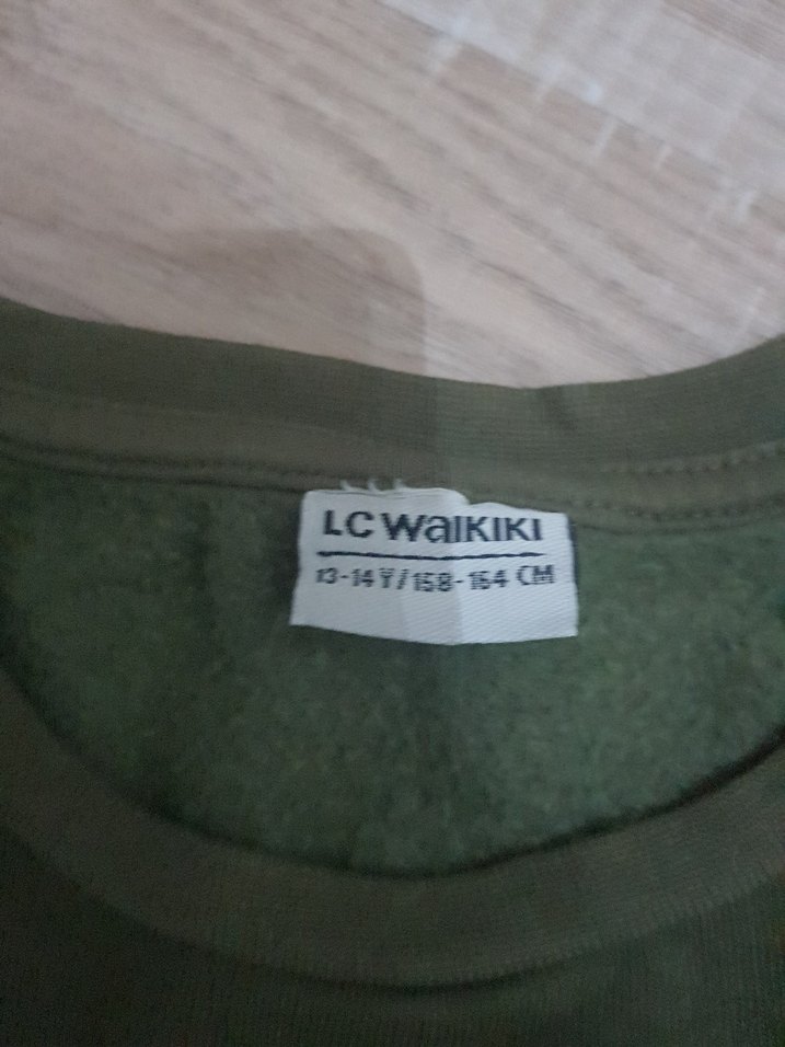 çocuk Haki Rahat Kesim kalın Eşofman Takımı - Görsel 3