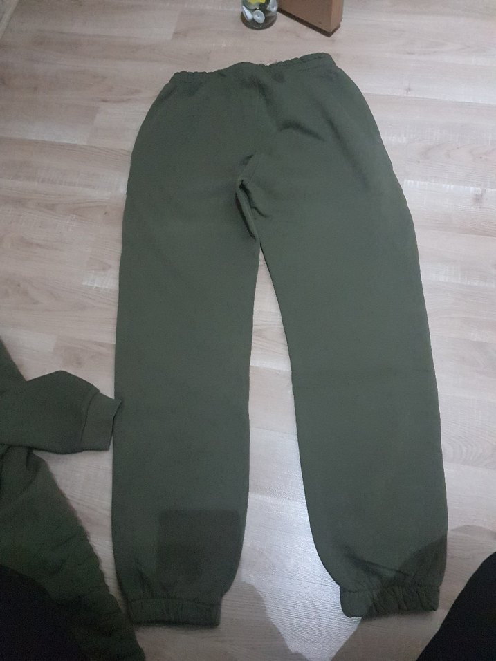 çocuk Haki Rahat Kesim kalın Eşofman Takımı - Görsel 5