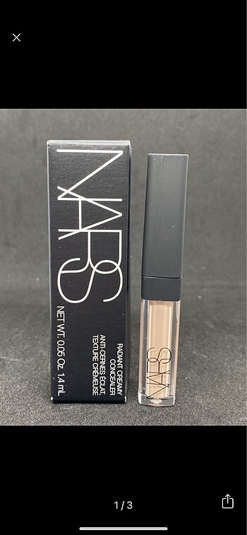 Nars mini boy concealer vanilla rengi