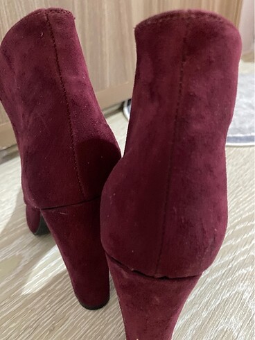 38 Beden Bordo ayakkabı