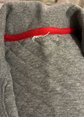 Gri Erkek Bebek Düğmeli Sweat Takımı - Görsel 2