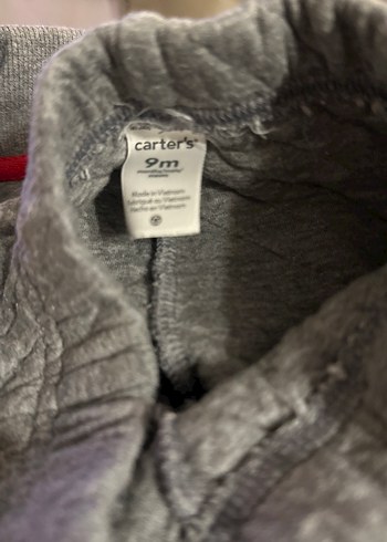 Gri Erkek Bebek Düğmeli Sweat Takımı - Görsel 3