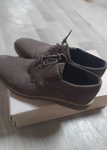 Kahverengi Süet Erkek Klasik Ayakkabı - Görsel 2