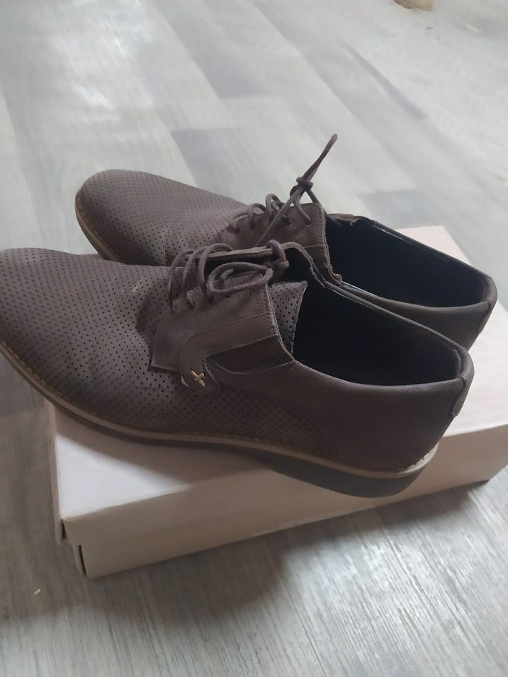 Kahverengi Süet Erkek Klasik Ayakkabı - Görsel 2