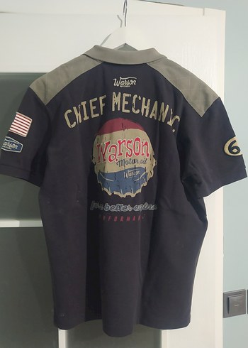 Düğmeli Polo Yaka Erkek Tişört - Görsel 2