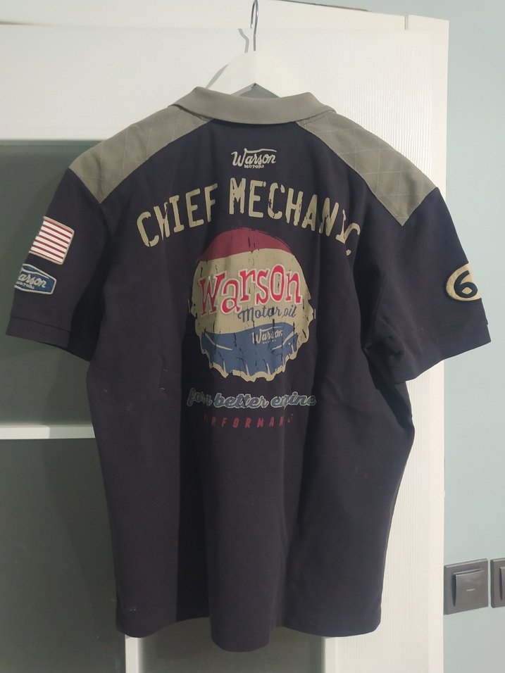 Düğmeli Polo Yaka Erkek Tişört - Görsel 2