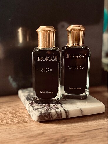 Jeroboam Ambra + Oriento Extrait DP (30 ml + 30 ml)