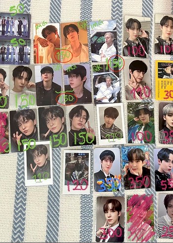 Ateez Yunho photocard fotokart