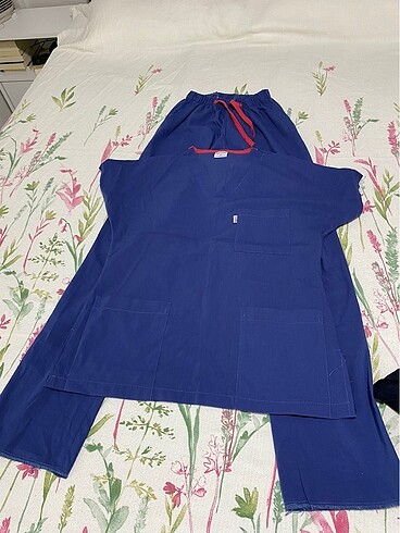 Diğer Petrol mavisi forma Scrubs