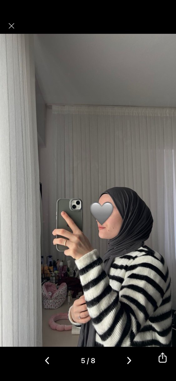 Freshscarfs penye şal - Görsel 3
