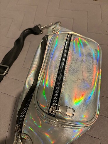 Beden Hologram Bel Çantası