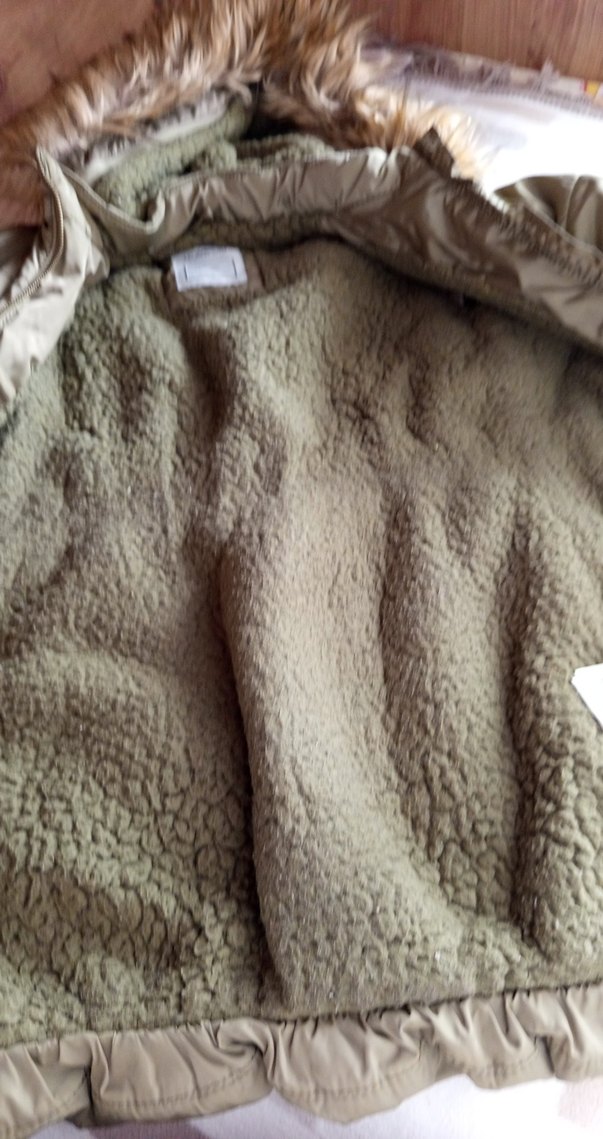 Kahverengi Kürklü Midi Kadın Kışlık Mont - Görsel 4