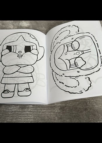 Crybaby Boyama Kitabı sticker ve maske hediyeli