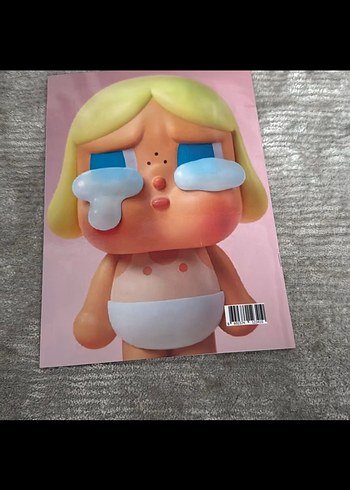 Beden Crybaby Boyama Kitabı sticker ve maske hediyeli
