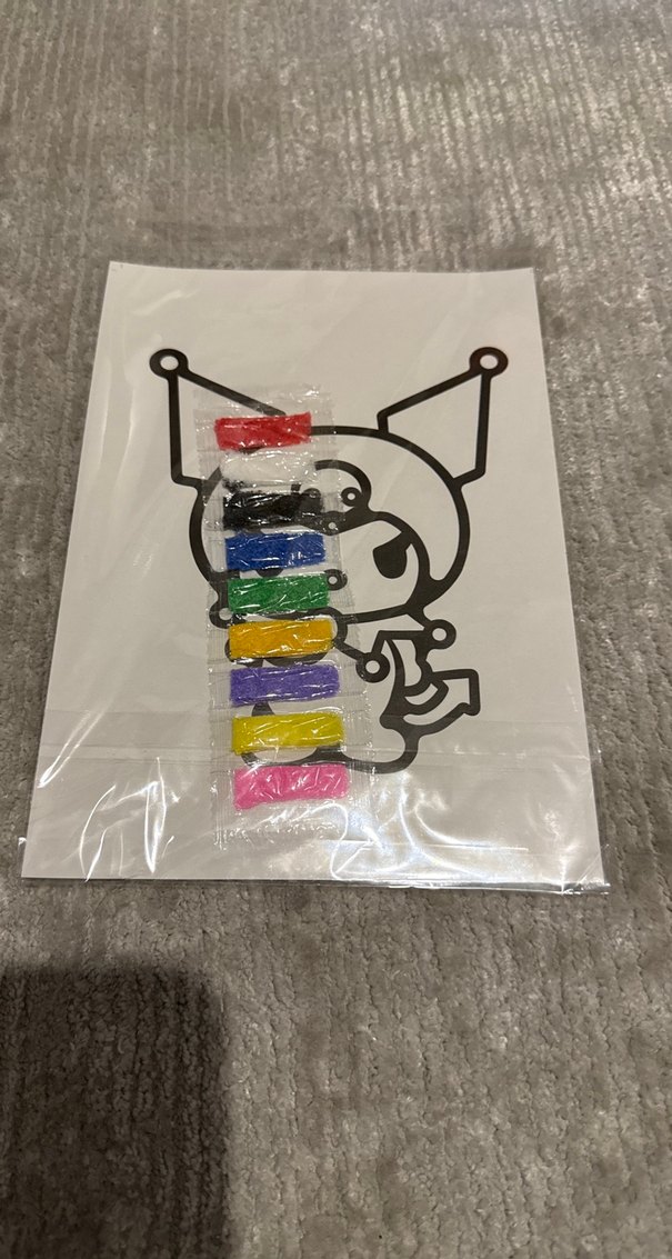 Kuromi kum boyama - Görsel 2