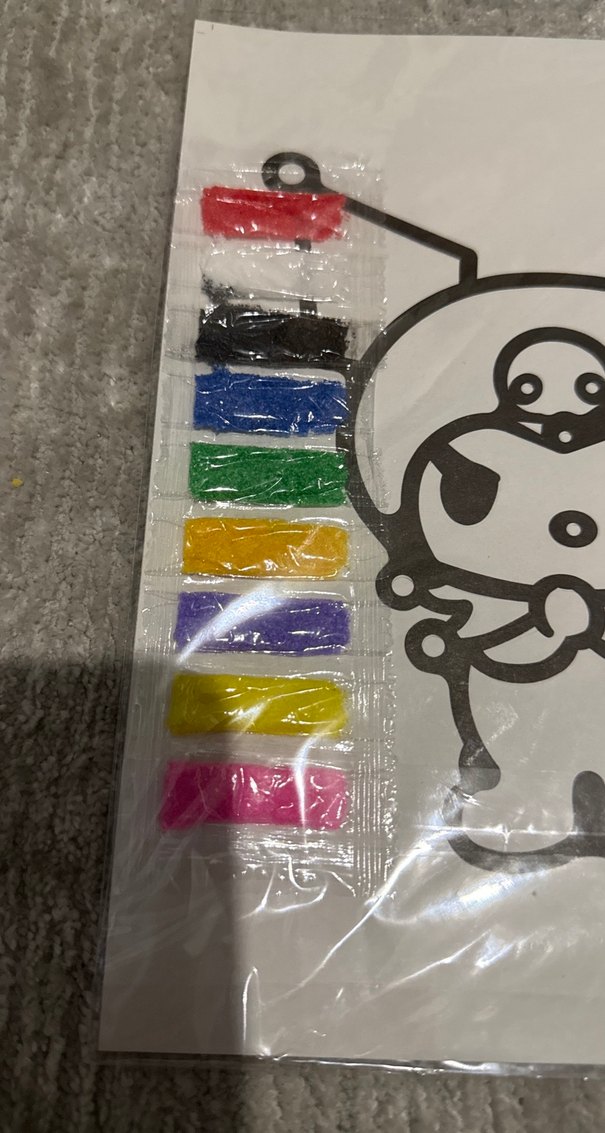 Kuromi kum boyama - Görsel 3