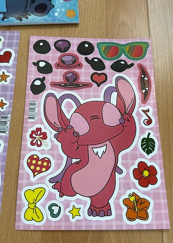 Disney Stitch Boyama, Sticker ve Maske Kitabı - Görsel 3