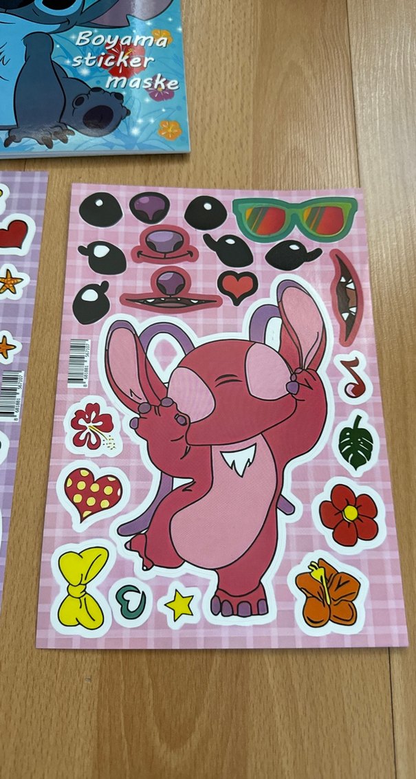 Disney Stitch Boyama, Sticker ve Maske Kitabı - Görsel 3