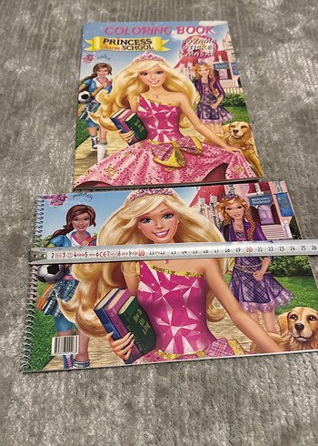 Barbie Boyama Kitabı ve resim defteri - Görsel 4