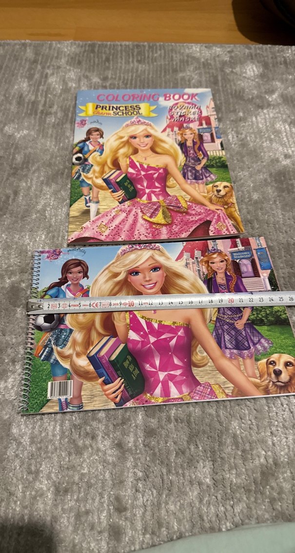 Barbie Boyama Kitabı ve resim defteri - Görsel 4