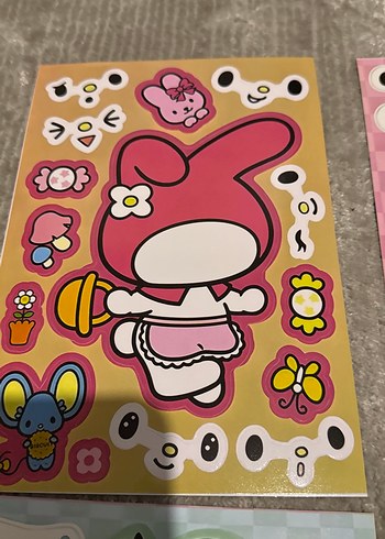 4 adet sanrio tak çıkar sticker - Görsel 5