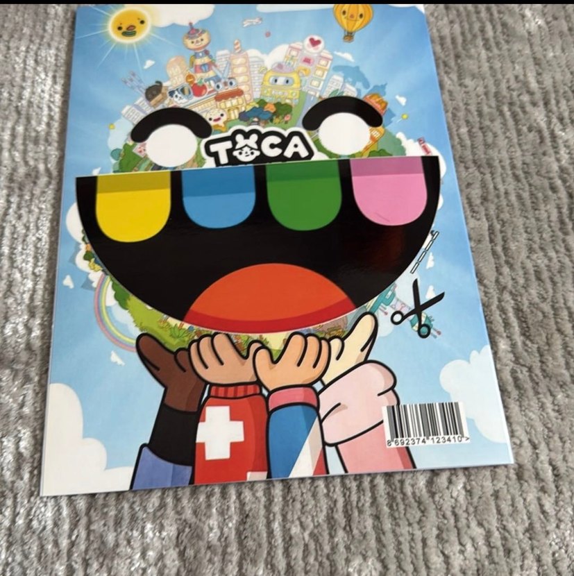 Toca Boca Boyama Kitabı - Görsel 4