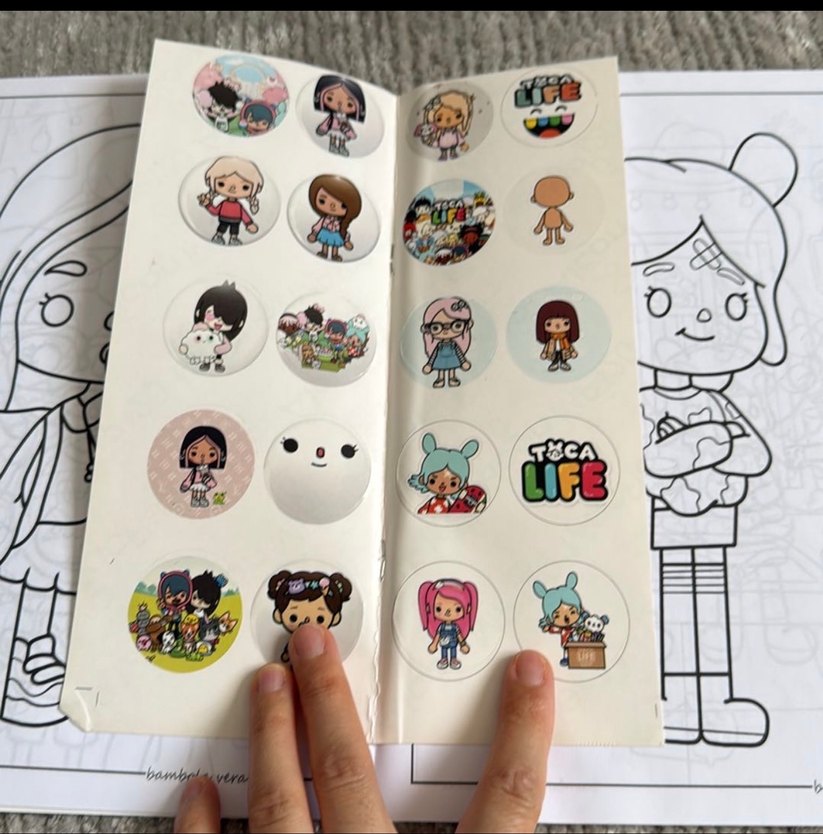 Toca Boca Boyama Kitabı - Görsel 5