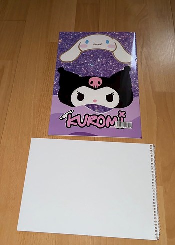 Kuromi Boyama Kitabı ve Stickerlı Defter - Görsel 2