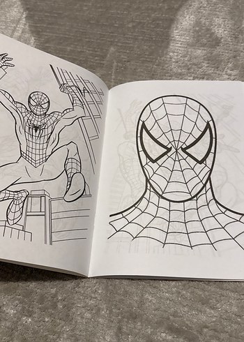 Spider-Man Boyama Kitabı ve Sticker Seti - Görsel 4