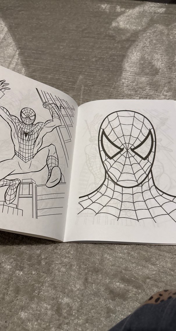 Spider-Man Boyama Kitabı ve Sticker Seti - Görsel 4