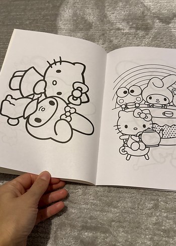 Hello Kitty ve Arkadaşları Boyama Kitabı - Görsel 5