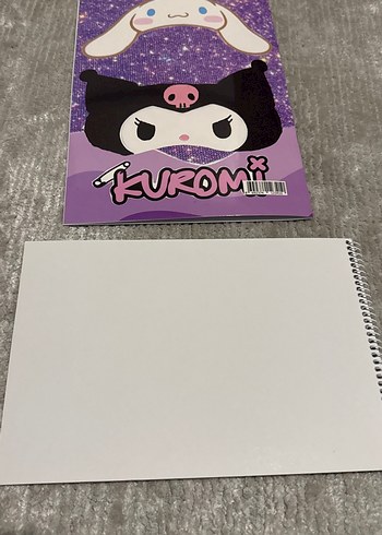 Kuromi Boyama Kitabı ve Sticker Maske - Görsel 2