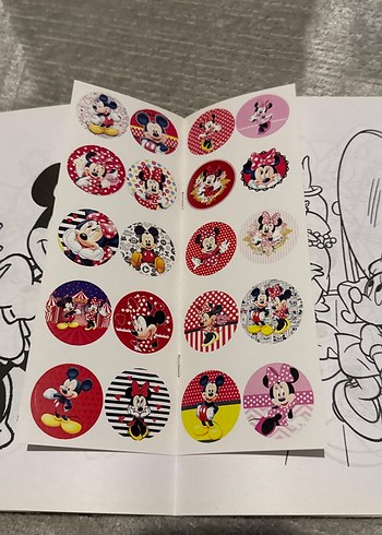 Miniie mouse boyama kitabı - Görsel 3