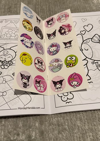 Kuromi boyama kitabı - Görsel 3