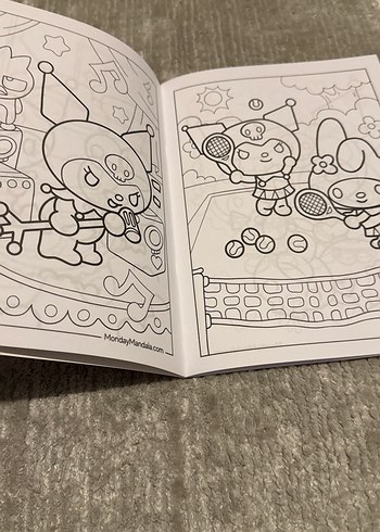 Kuromi boyama kitabı - Görsel 4