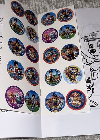 Paw Patrol Boyama ve Sticker Kitabı - Görsel 3