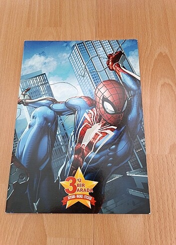 Spider man boyama kitabı