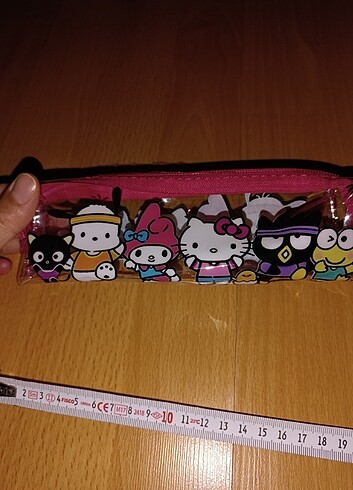 Hello kitty kuromi şeffaf kalemlik