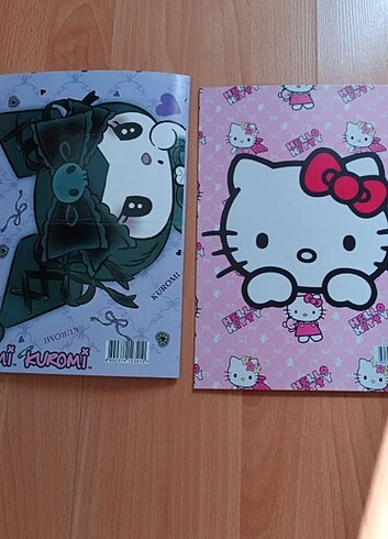  Hello kitty kuromi boyama kitabı 