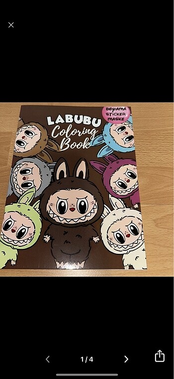 Labubu boyama kitabı