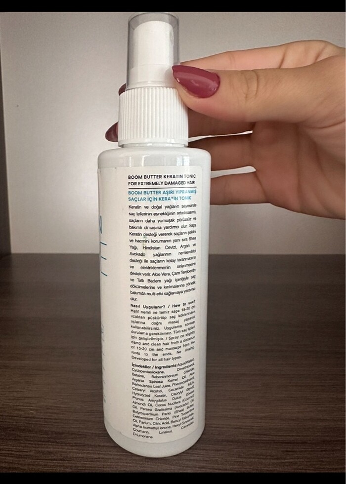 Saç keratin toniği - Görsel 3