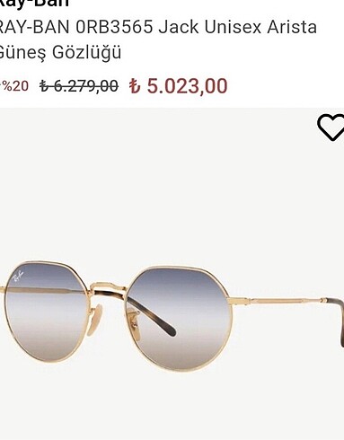Ray ban güneş gözlüğü