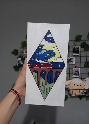 Harry Potter tuval çalışması