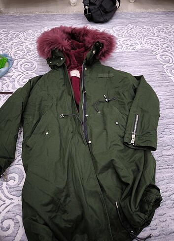 Mango kürklü parka - Görsel 2