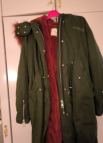 Mango kürklü parka - Görsel 3