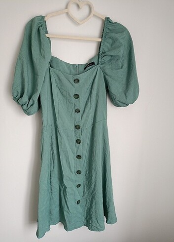 38 Beden Mint Yazlık Elbise