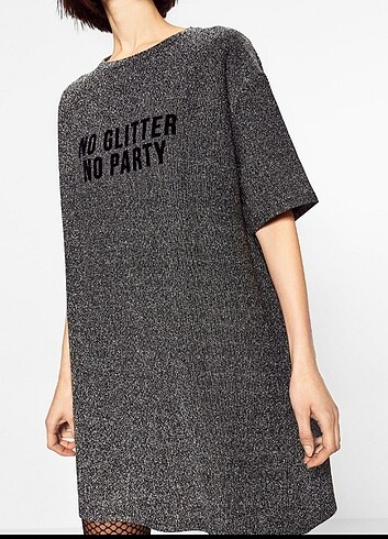 Diğer No Glitter No Party Rahat Elbise 
