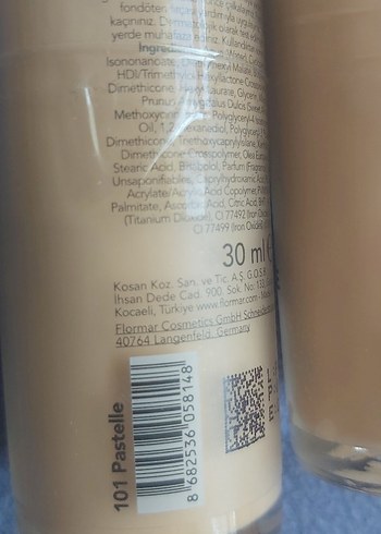 BB Krem fondöten note - Görsel 12