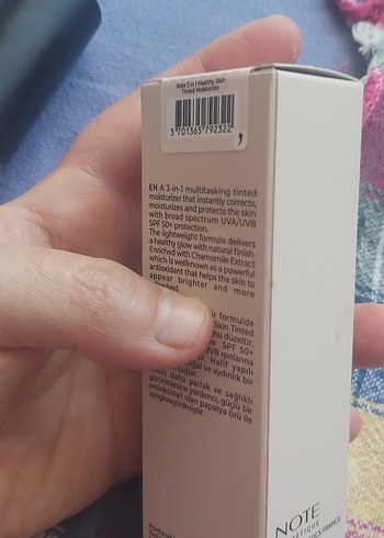 BB Krem fondöten note - Görsel 2